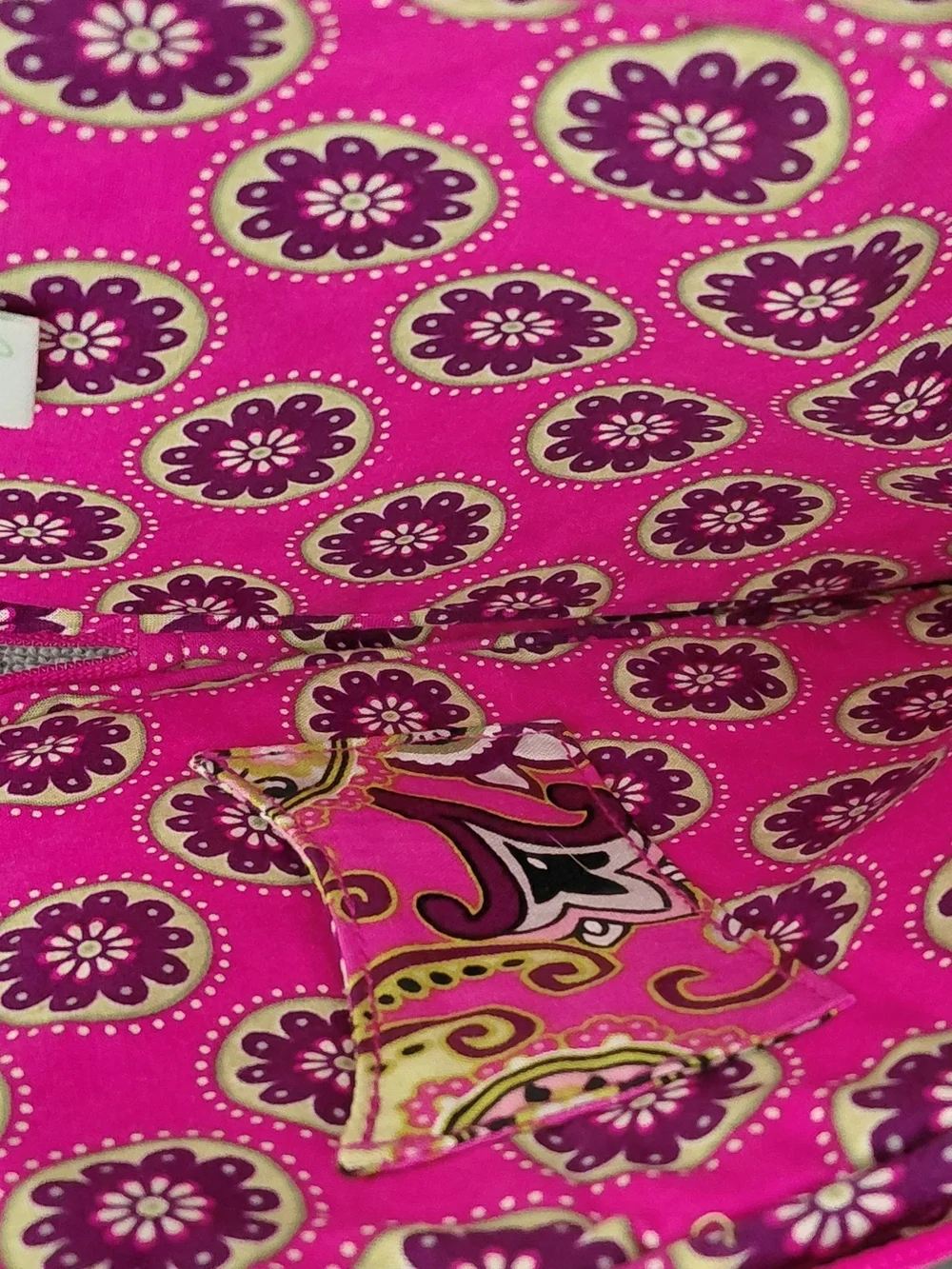 Vera Bradley Pink Paisley Quilted Tablet Sleeve